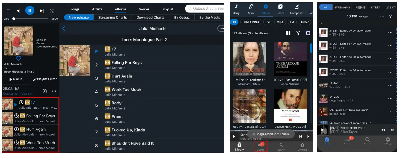 aurender N200 High Performance Netwerk Streamer - playback 1
