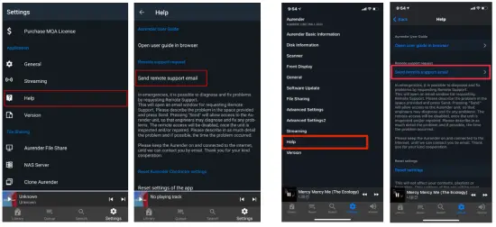 aurender N200 High Performance Netwerk Streamer - technical