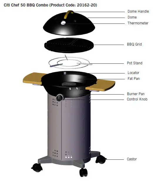 CADAC 20162 Citi Chef 50 FIG 8