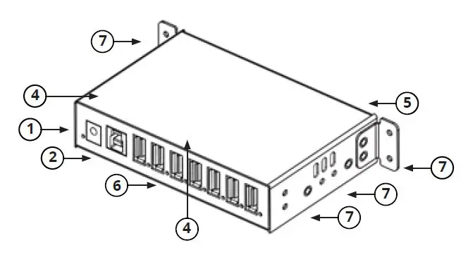 DIGITALINX DL-7USB-PHUB USB 3.0 Powered HUB 2
