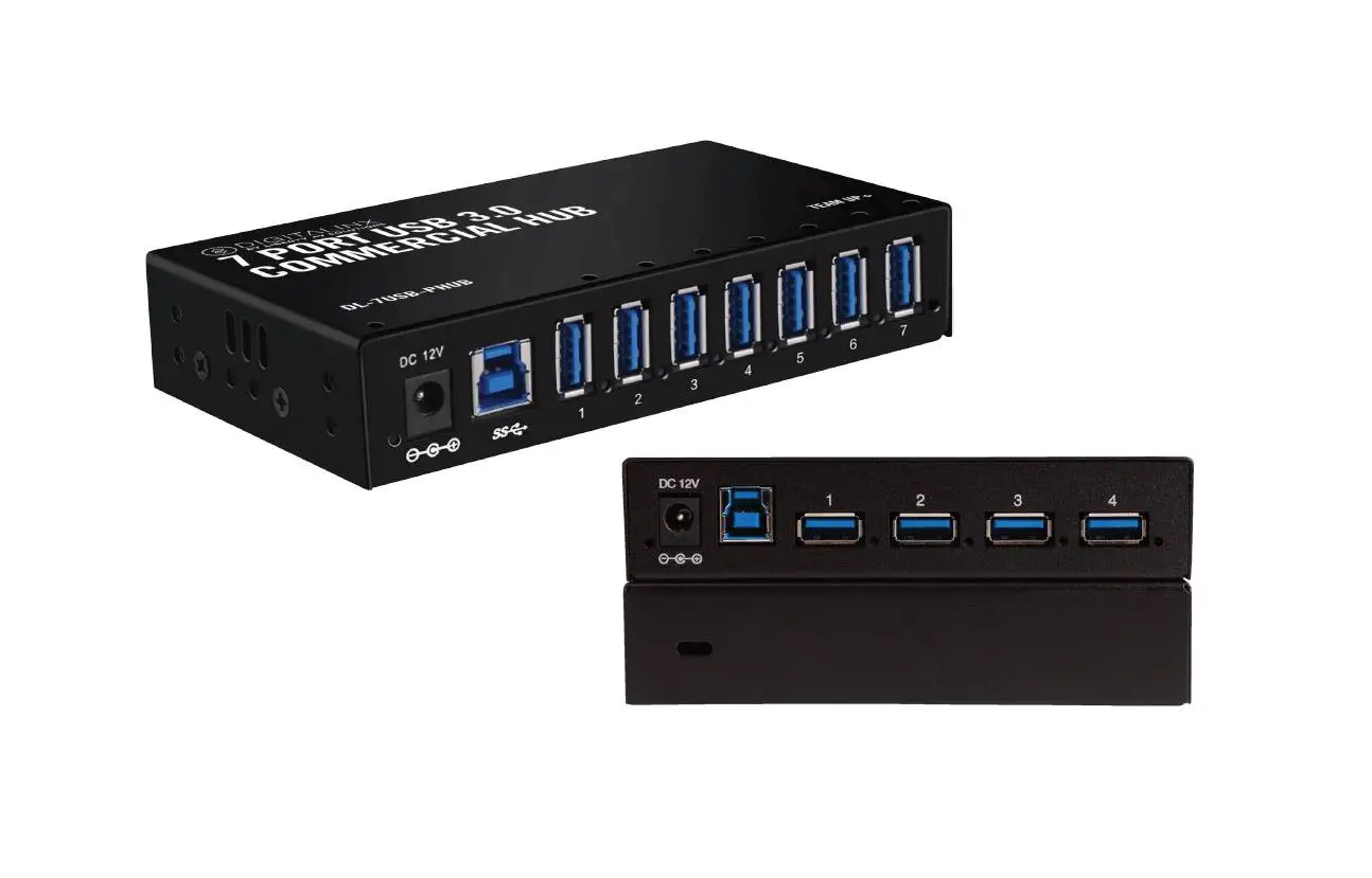 Digitalinx Dl-7usb-phub Usb 3.0 Powered Hub Installation Guide