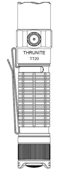 THRUNITE TT20 USB-C Rechargeable LED Flashlight.JPG