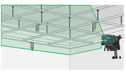 makita-SK106GD-12v-Cordless-CXT-4-Point-Cross-Line-Green-Laser-Level-fig12