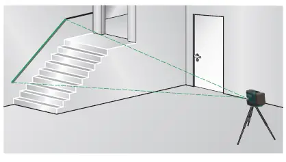 makita-SK106GD-12v-Cordless-CXT-4-Point-Cross-Line-Green-Laser-Level-fig13
