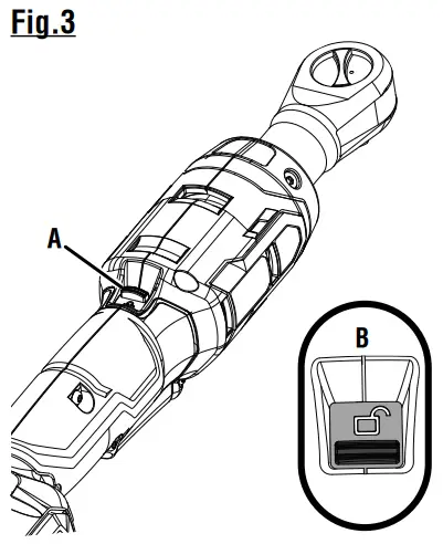RIDGID R866010 18V 1 4 Inch Brushless Ratchet User Manual - Fig. 3