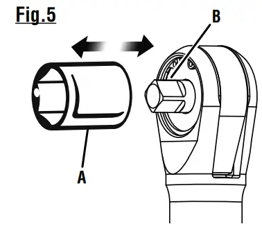 RIDGID R866010 18V 1 4 Inch Brushless Ratchet User Manual - Fig. 5