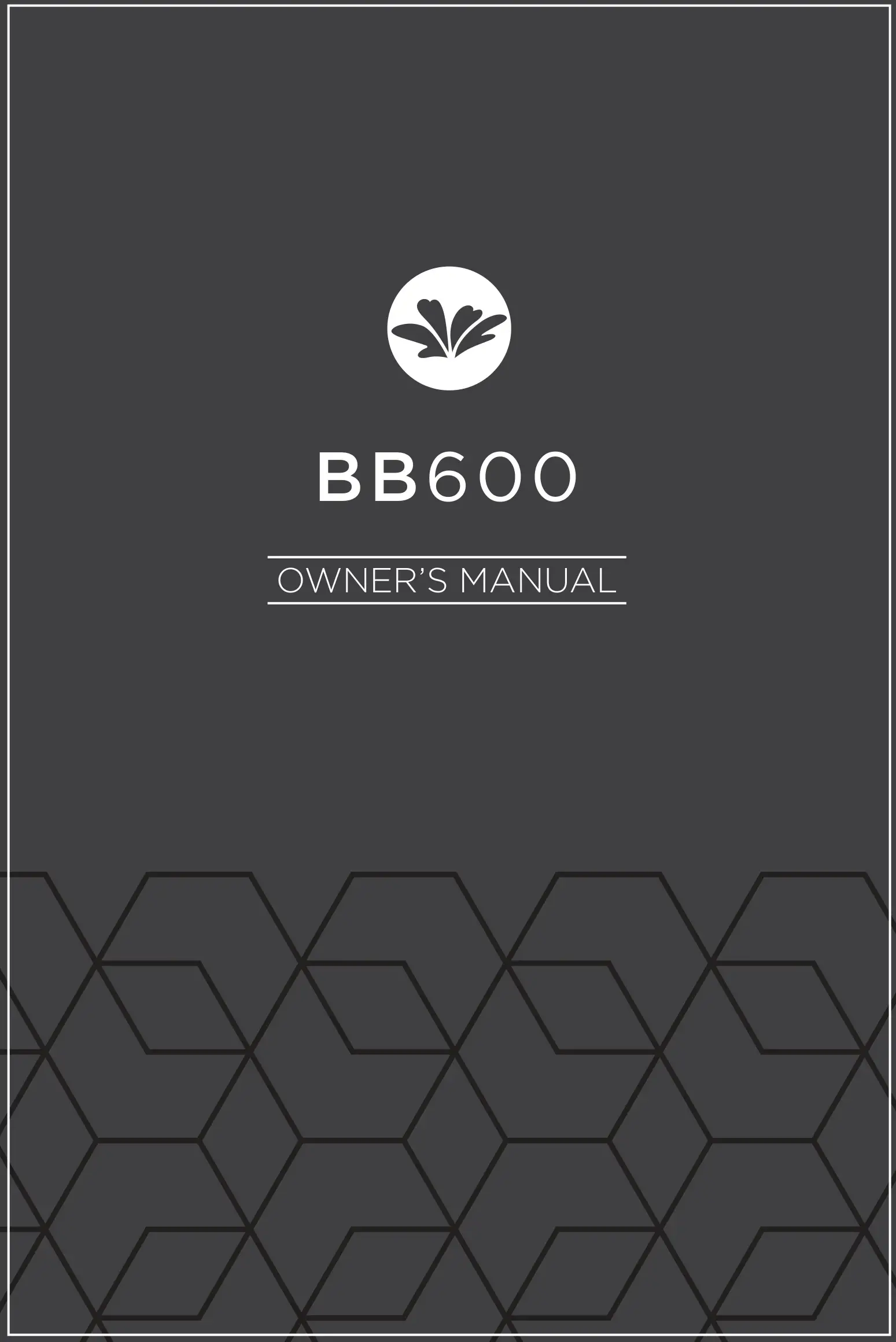 bioBidet BB600 White Ultimate Bidet Electric Heated Toilet Seat Owner's Manual