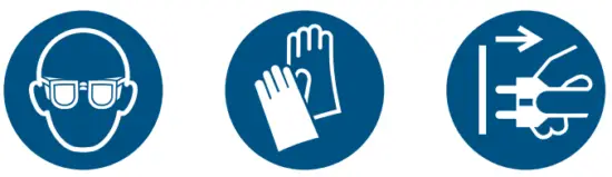 WARRIOR Harbor Freight Wire Wheel Brush - Symbol