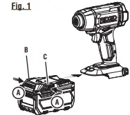 Installing and removing battery pack