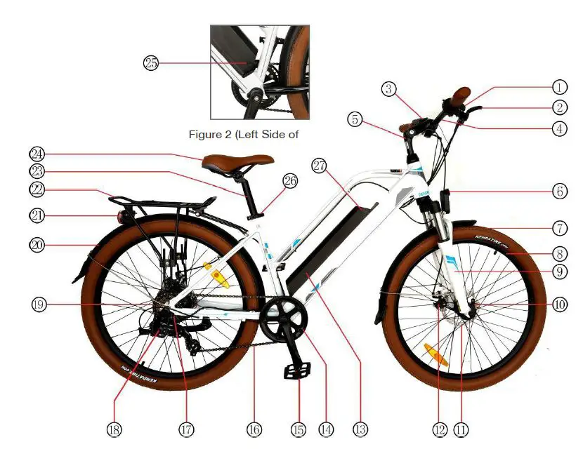 BEZIOR M2 Smart Moped Electric Bike fig 1