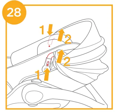 Detaching Hood and Seat Pad