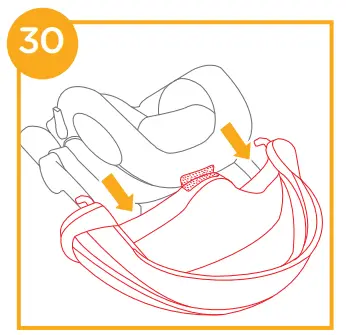 Detaching Hood and Seat Pad