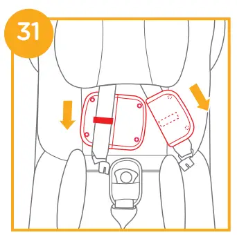 Detaching Hood and Seat Pad
