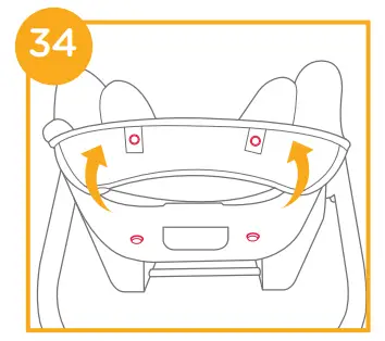 Detaching Hood and Seat Pad