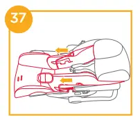 Detaching Hood and Seat Pad