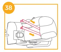 Detaching Hood and Seat Pad