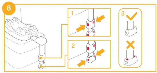 Installation with base