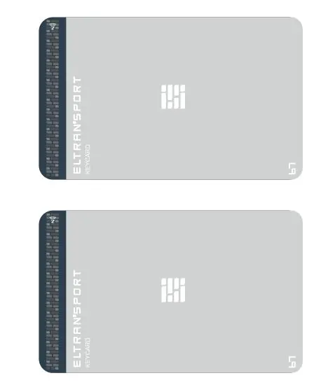 ELTRA 2145711C Electric Scooter - KEYCARD