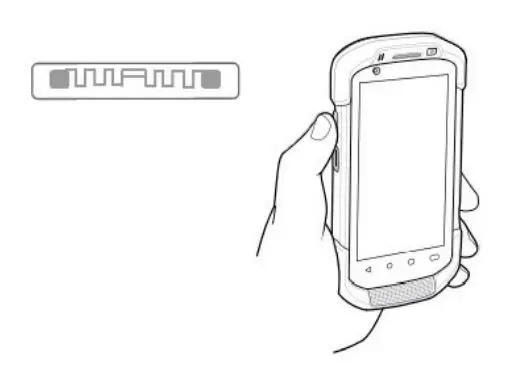 ZEBRA TC77 Legic RFID Card Reader - UHF Transponder Reading