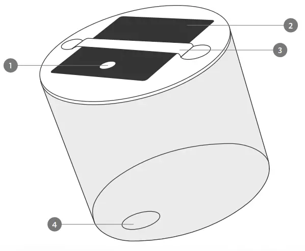 MPOWERD 1010 Luci Candle Solar Inflatable Light