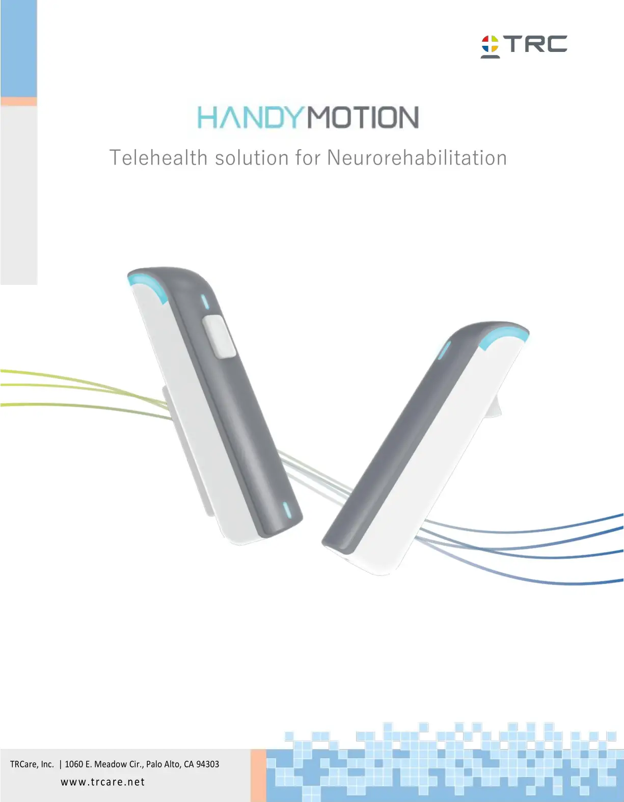TRC HANDY MOTION Releasing Telehealth Powered Device User Manual