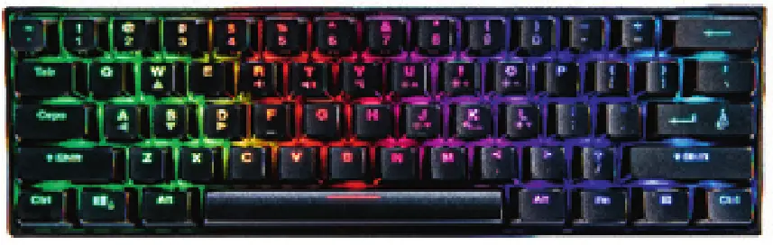 SureFire M1 KINGPIN Gaming Keyboard black - 1