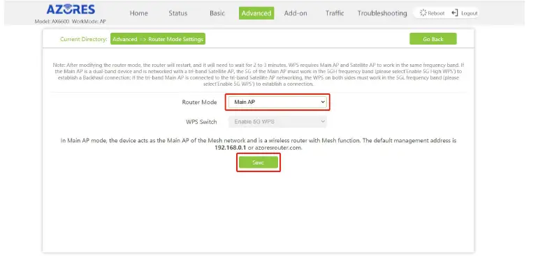 AZORES-AX6600-WiFi-6-Wireless-Router-fig-14