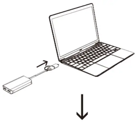 Selore 5-in-1 Dual Display Multifuncation- USB