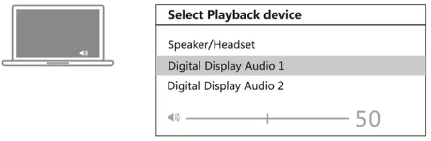 Selore 5-in-1 Dual Display Multifuncation- sound setting