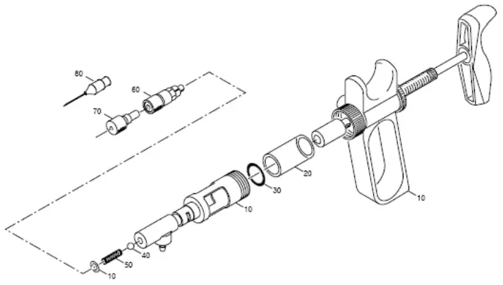 datacolor Ahiba IR Pro Textile Dyeing Machine - Dosing Syringe Parts
