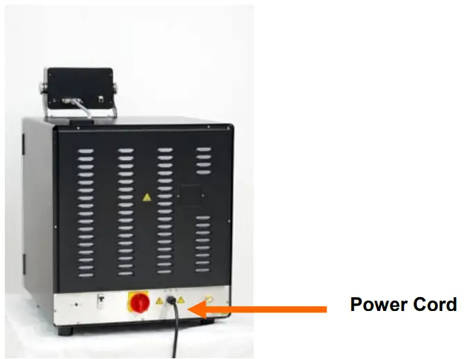 datacolor Ahiba IR Pro Textile Dyeing Machine - Supply Connection below for schematics.