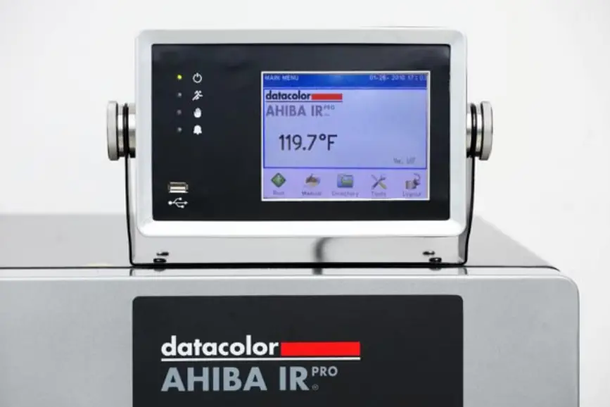 datacolor Ahiba IR Pro Textile Dyeing Machine - controllar includes
