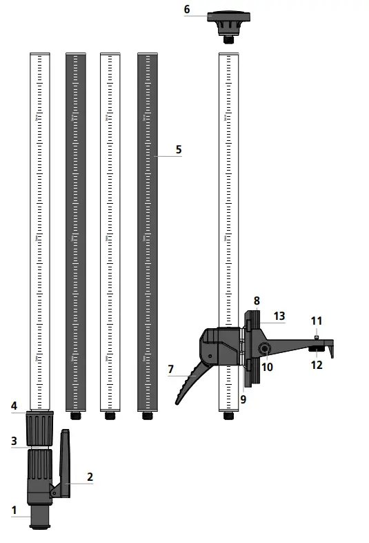 Laserliner-090-122A-TelePod-Plus-330cm-Telescopic-Fixing-Pole-FIG-1