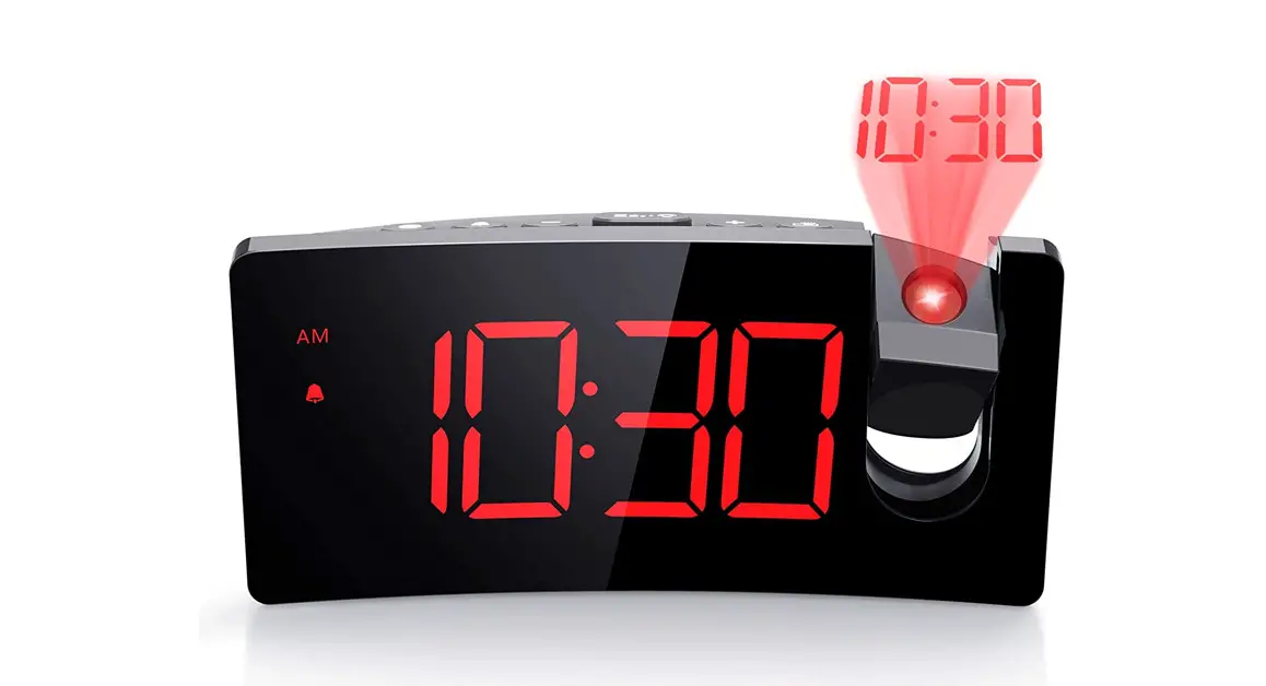 Pictek Digital Projection Alarm Clock User Manual