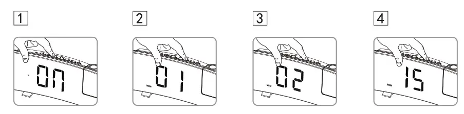 PICTEK Digital Projection Alarm Clock - seelp