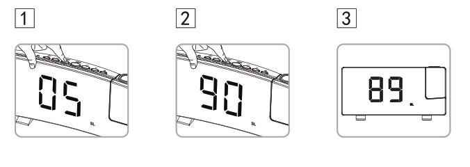 PICTEK Digital Projection Alarm Clock - timer