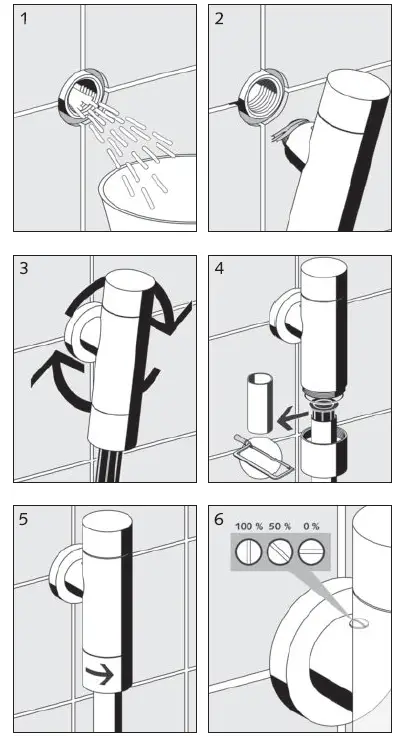 SCHELL 1-DN 25 Exposed WC flush valve unit-fig3