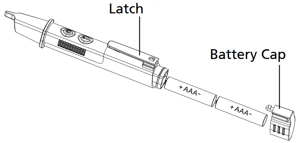 AMPROBE Non-Contact Voltage Probe -Battery Cap