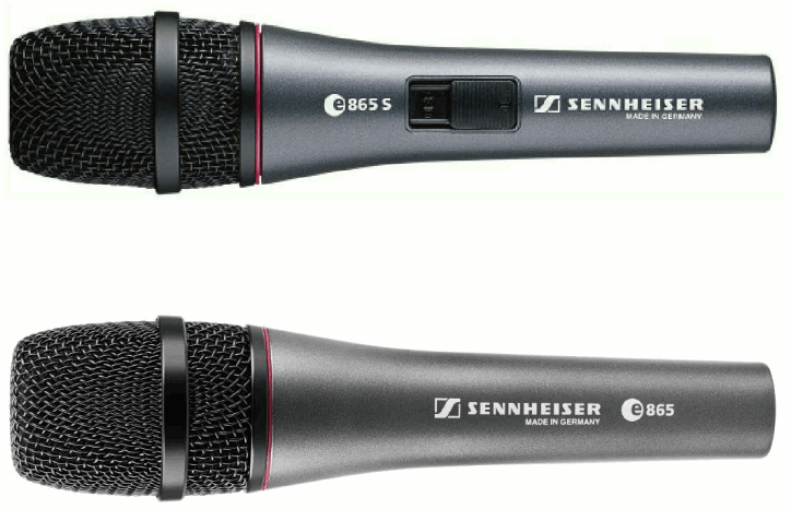 SENNHEISER E 865S Handheld Supercardioid Condenser Microphone