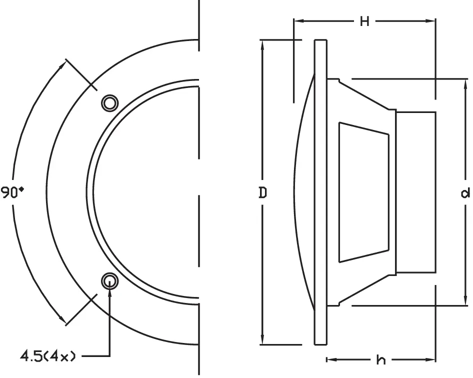 PYLE PLSMRW104WT 10 Inch Slim Waterproof Subwoofer 01