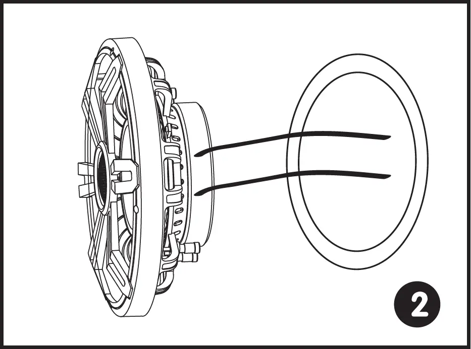 PYLE PLSMRW104WT 10 Inch Slim Waterproof Subwoofer 03