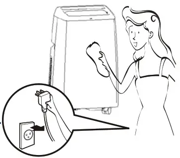 Shinco Portable Air Conditioner- CLEANING