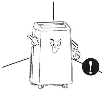 Shinco Portable Air Conditioner - compressor