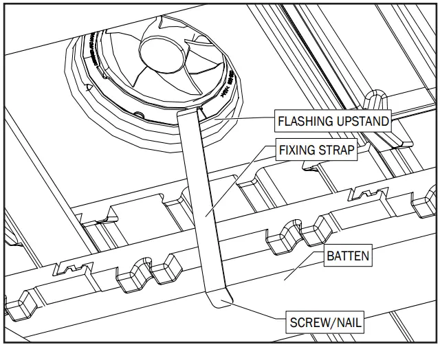 Bradford Ventilation 187002 SolarXVENT Solar Powered Ventilator - STEP 8