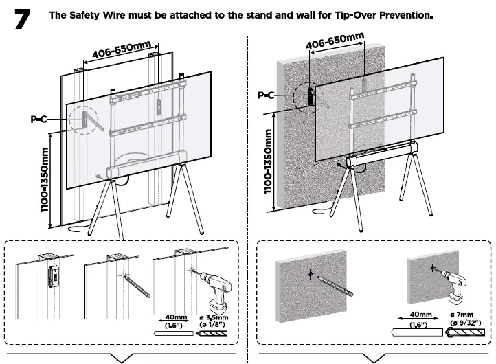 LUMI-Legend-FS29-46F-03-Easel-Studio-TV-Floor-Stand-with-Soundbar-14