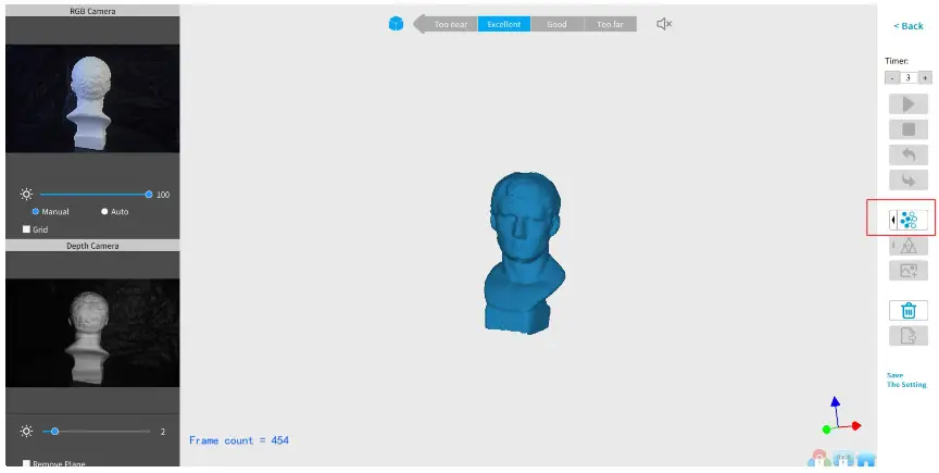 REVOPOINT Mini 3D Professional Bluelight 3D Scanner - Android