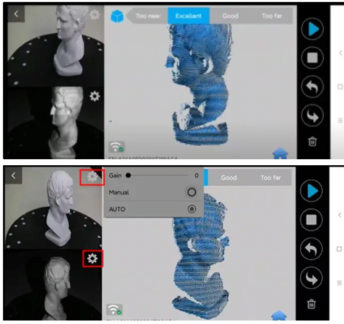 REVOPOINT Mini 3D Professional Bluelight 3D Scanner - GB