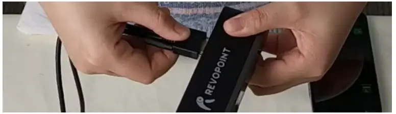 REVOPOINT Mini 3D Professional Bluelight 3D Scanner - Hardware Connection 2