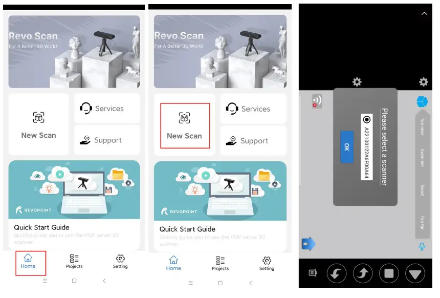 REVOPOINT Mini 3D Professional Bluelight 3D Scanner - Home