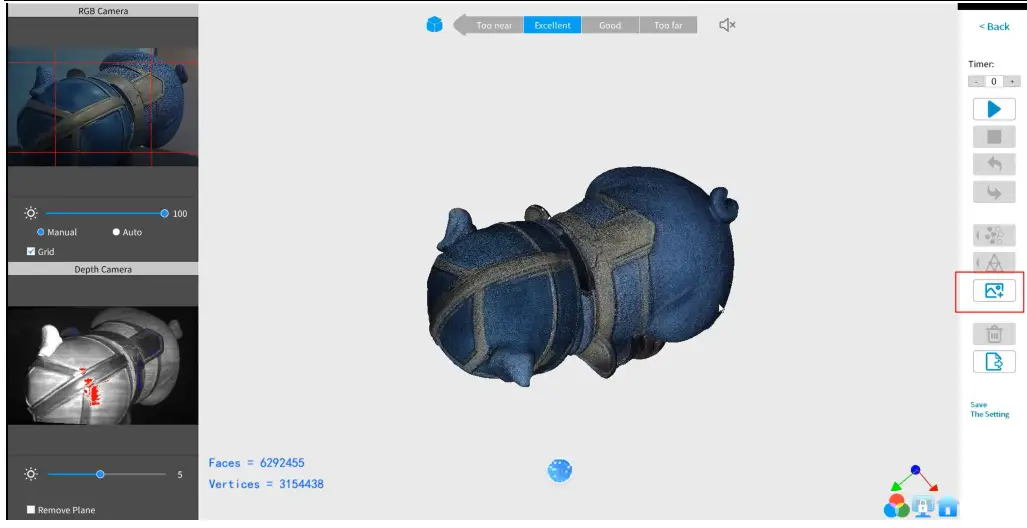 REVOPOINT Mini 3D Professional Bluelight 3D Scanner - MINI 3D Scanner